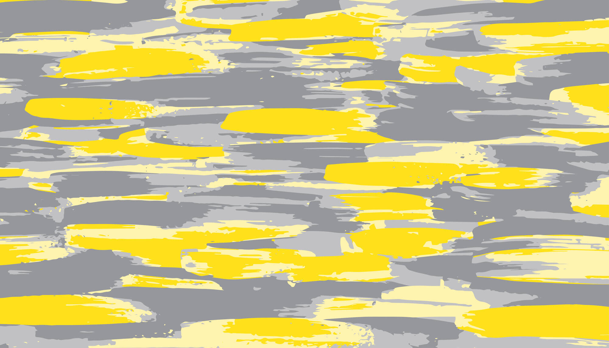 Tapet Personalizat Abstract cu arta digitala abstracta in nuante de galben si gri - YELLOW ACCENT