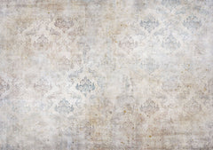 Tapet Personalizat Abstract cu model rococo intr-o textura vintage - CEMENT ROCOCO