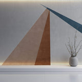 Tapet Personalizat Abstract cu elemente ascutite si textura decorativa - LEVER PEAKS