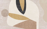Tapet Personalizat Abstract cu un design minimalist abstract in nuante de bej - HYGGE AESTHETIC