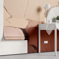 Tapet Personalizat Abstract cu insertii acrilice iesite in relief - BLUSH MIX