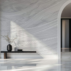 Tapet Personalizat Abstract cu texturi de iluzie optica - 3D PERSPECTIVE WAVES