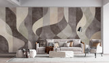 Tapet Personalizat Abstract cu model abstract similar unor draperii - THEATRE CURTAINS