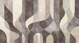 Tapet Personalizat Abstract cu model abstract similar unor draperii - THEATRE CURTAINS
