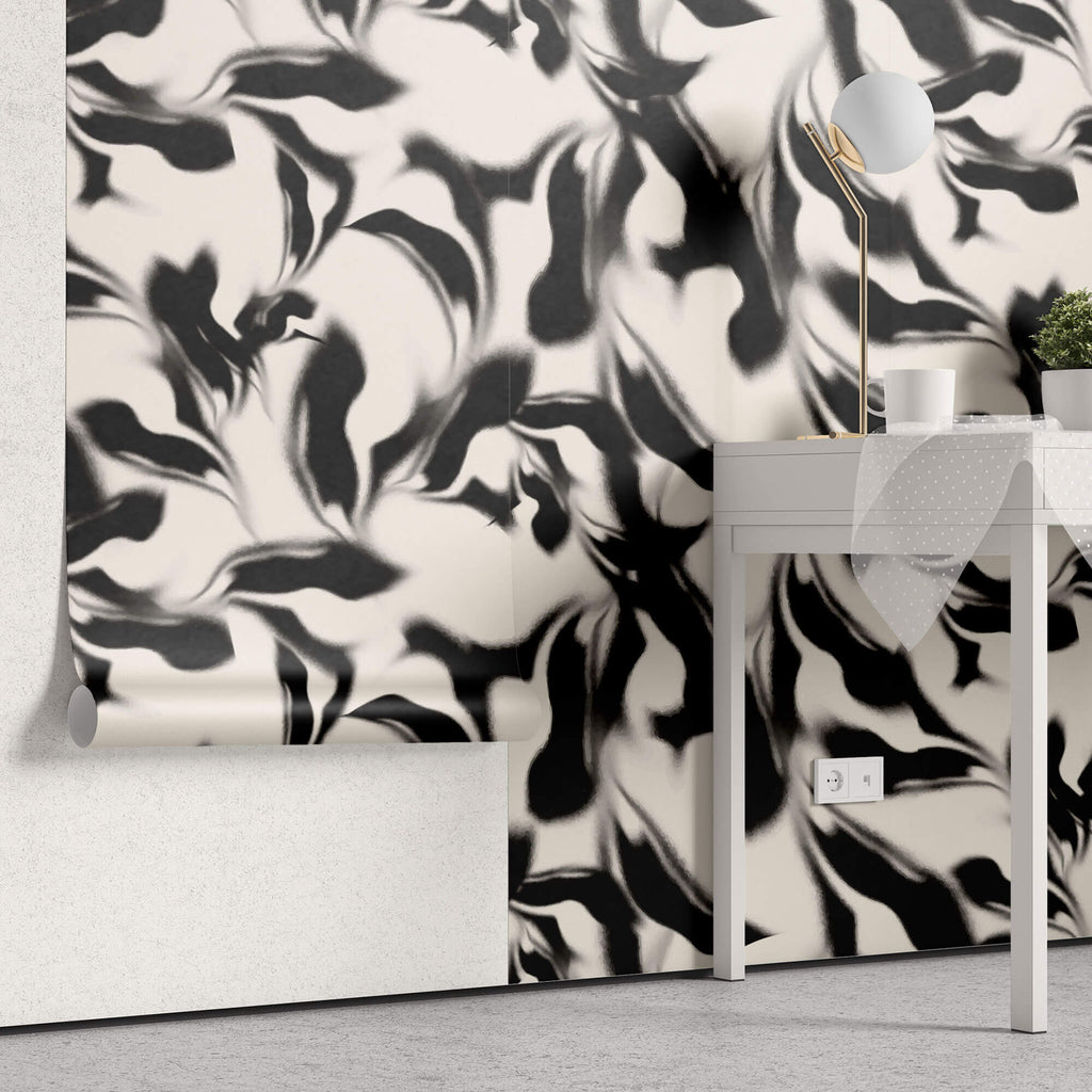 Tapet Personalizat Abstract cu elemente abstracte blurate - BLURRY SHAPES