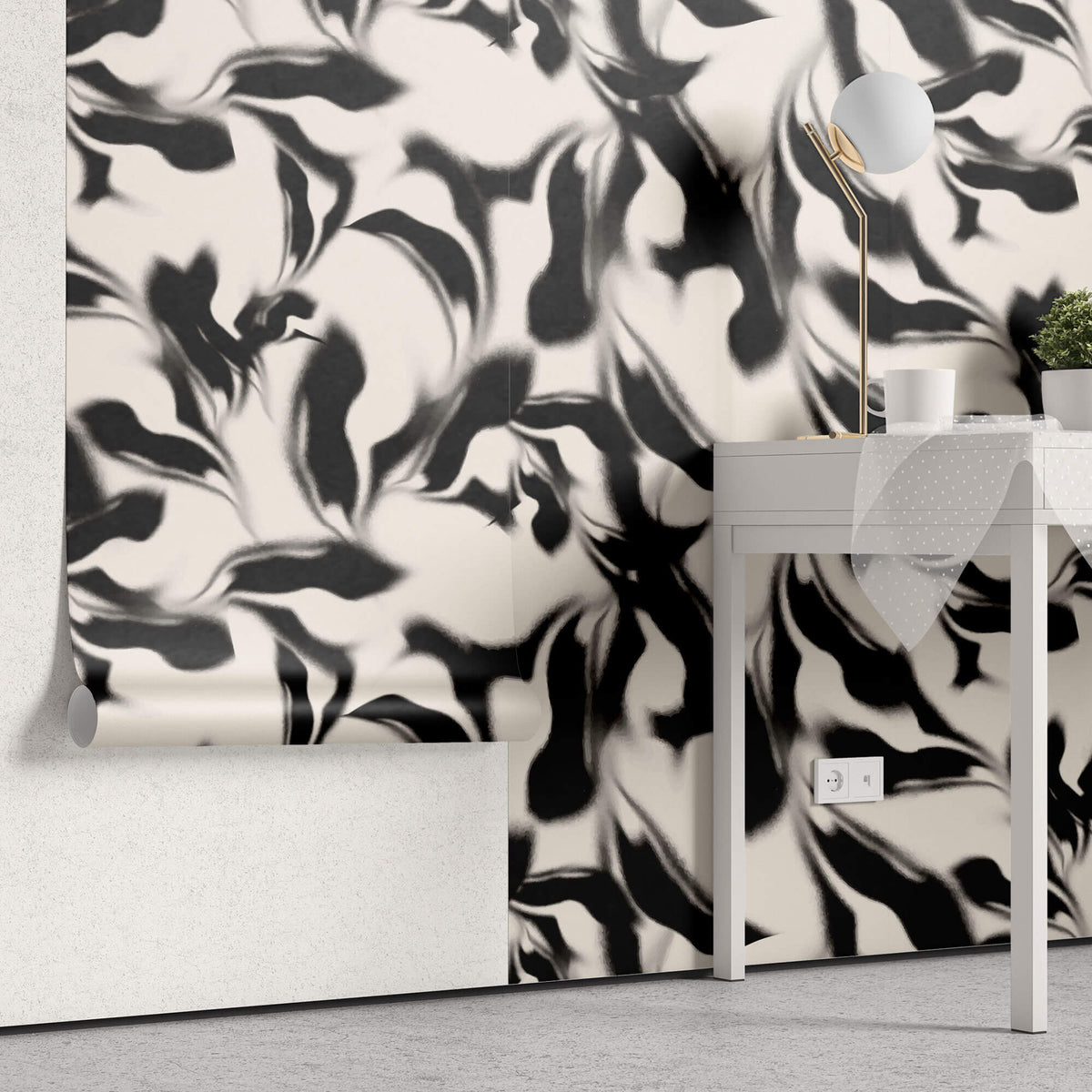 Tapet Personalizat Abstract cu elemente abstracte blurate - BLURRY SHAPES