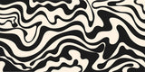 Tapet Personalizat Abstract cu forme fluide abstracte - SEAMLESS BLACK I