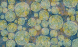Tapet Personalizat Abstract cu cercuri concentrice in stil Van Gogh - VAN GOGH