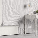 Tapet Personalizat Abstract cu plaster alb uniform - SOFT TEXTURE PASTE