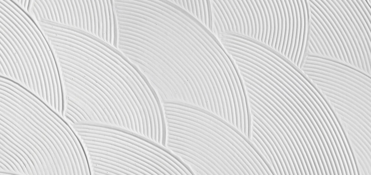Tapet Personalizat Abstract cu plaster alb uniform - SOFT TEXTURE PASTE
