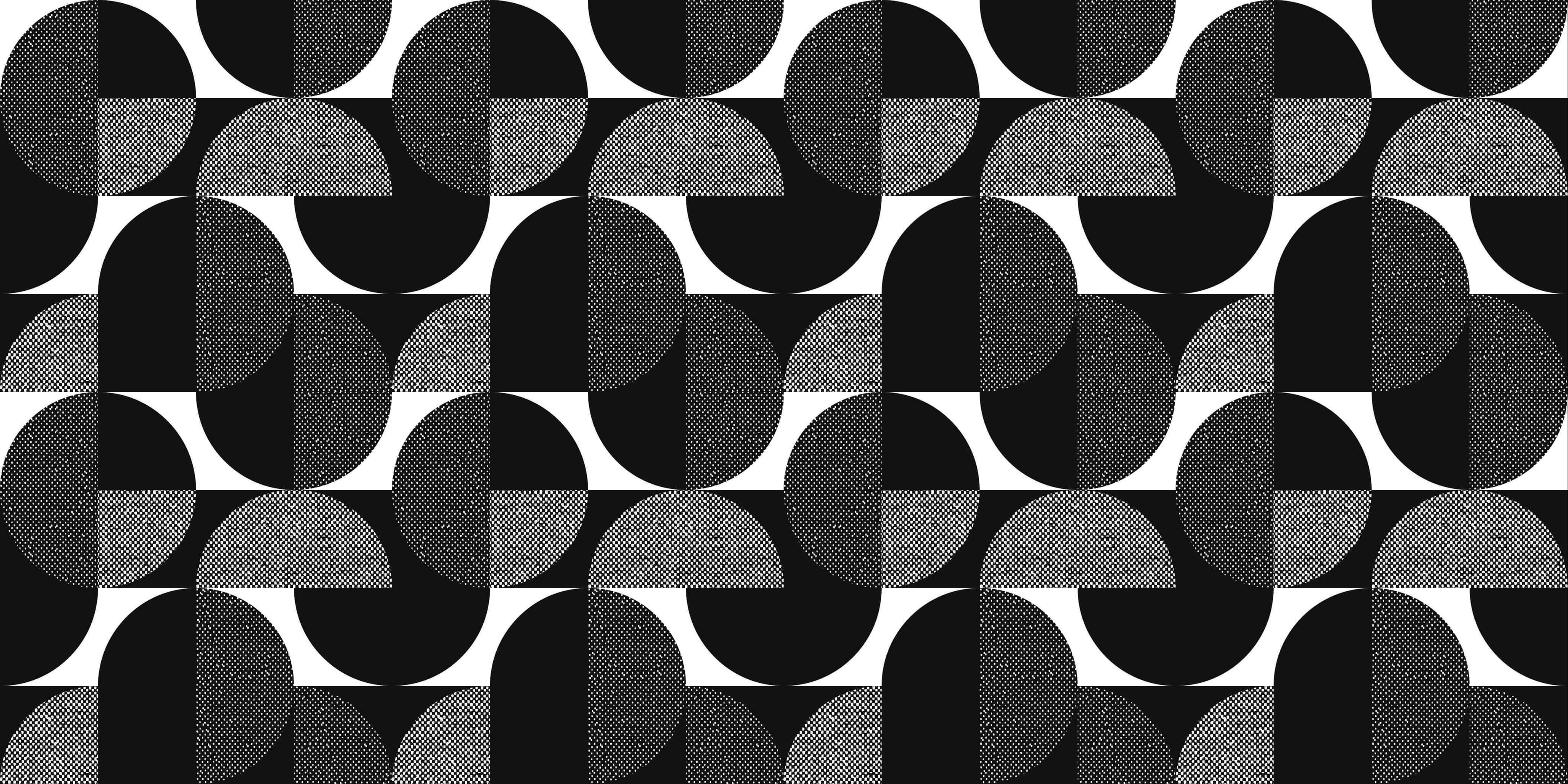 Tapet personalizat - MONOCHROME ART DECO
