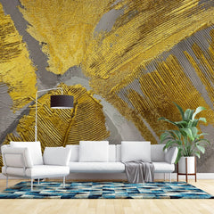 Tapet personalizat golden plaster