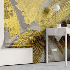 Tapet personalizat golden plaster