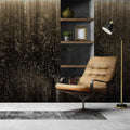 Tapet personalizat fine art cu ploaie de sclipici pe fundal negru glitter shower