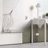 Tapet Personalizat Fine Art cu pasare salbatica evadand din colivie - BIRDCAGE FREE