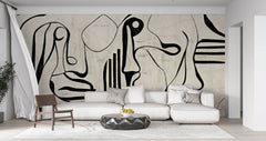Tapet Personalizat Fine Art cu arta expresionista - SHODO FACES