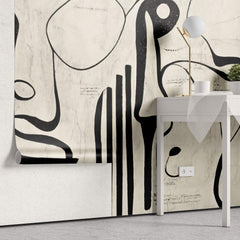 Tapet Personalizat Fine Art cu arta expresionista - SHODO FACES