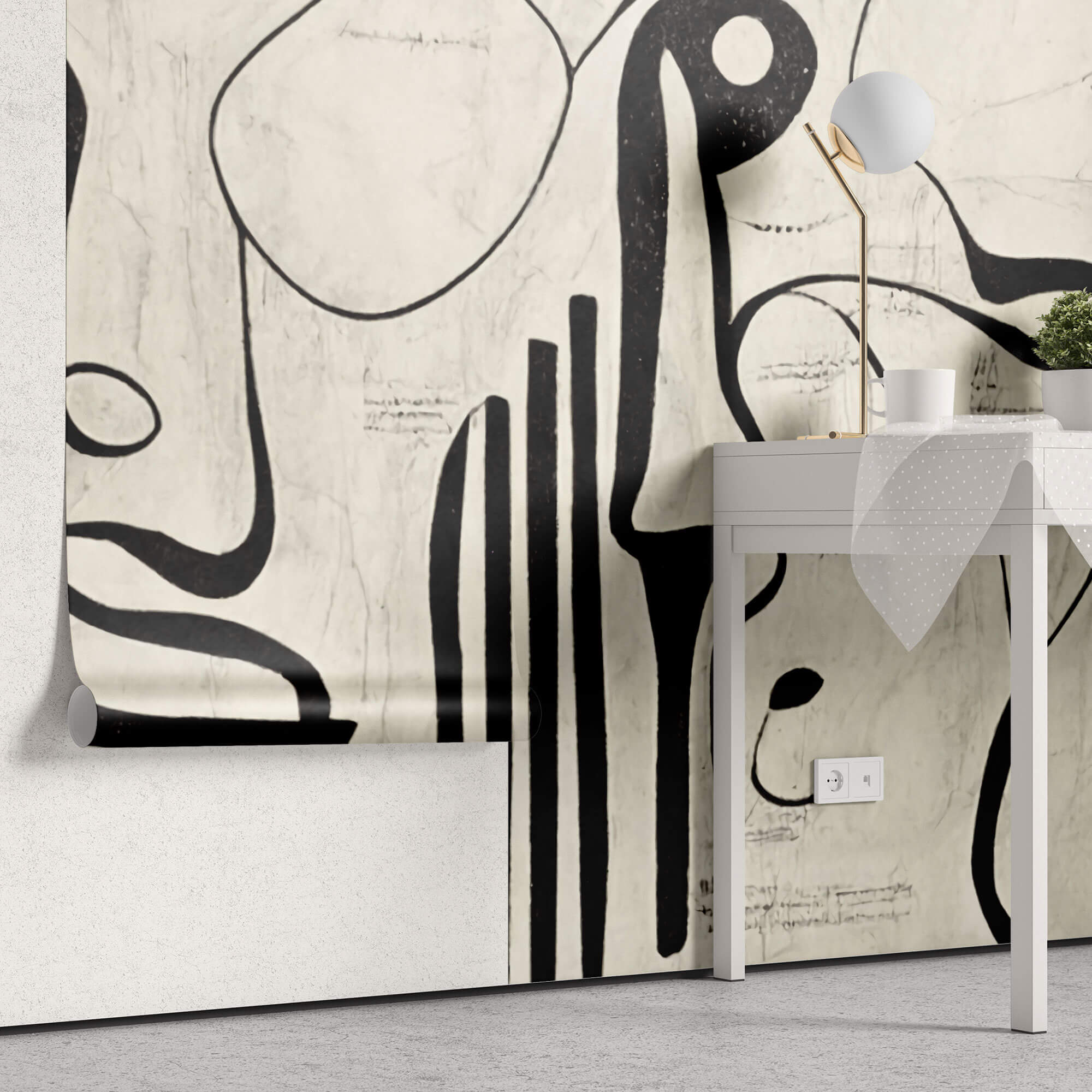 Tapet Personalizat Fine Art cu arta expresionista - SHODO FACES
