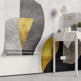 Tapet Personalizat Fine Art cu elemente abstracte si fundal texturat - MODERN ART