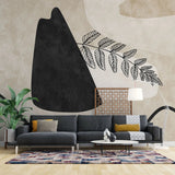 Tapet personalizat line art cu design minimalist minimalist art