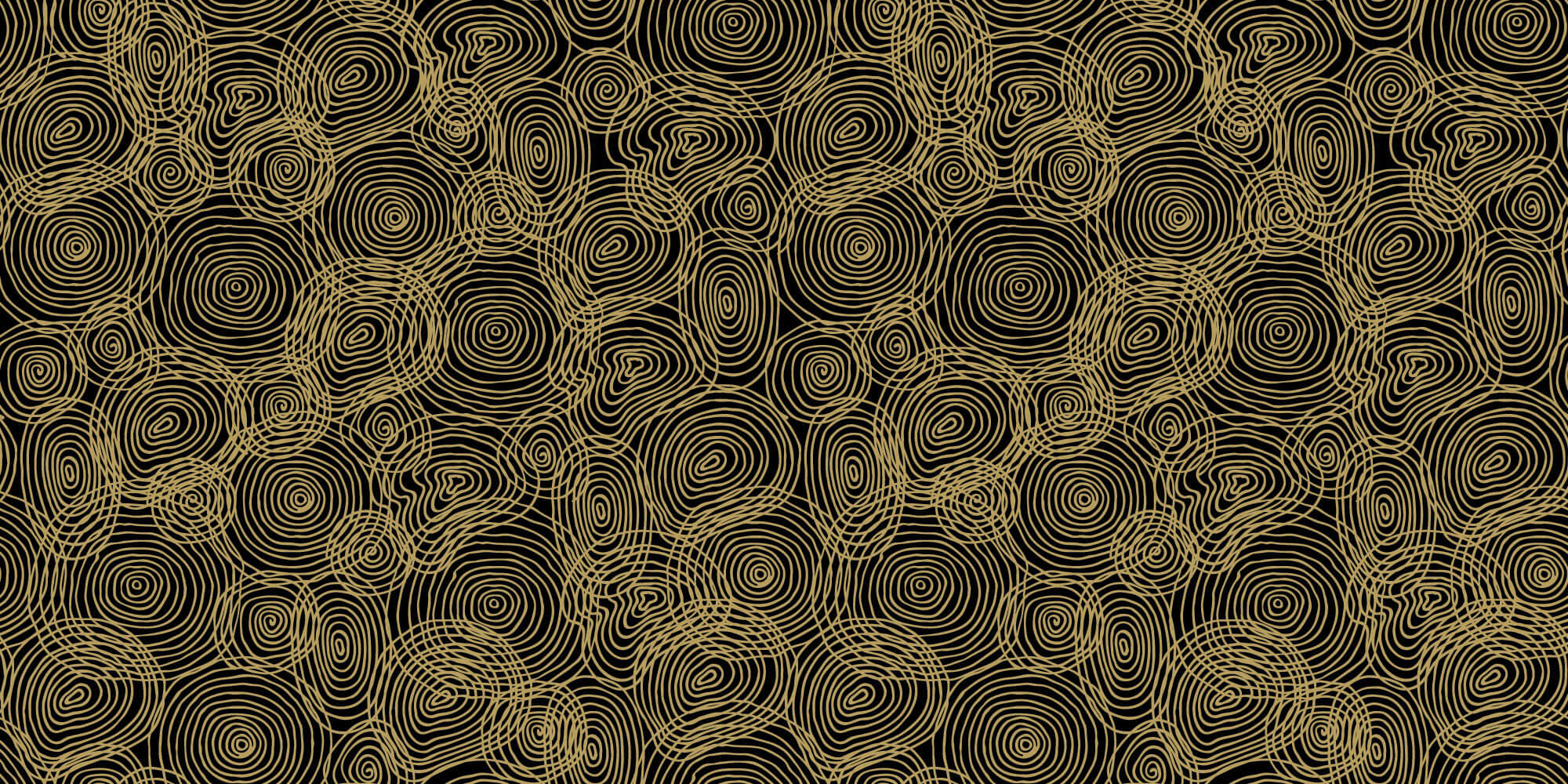 Tapet personalizat Line Art cu cercuri liniare ce amintesc de inelele de lemn - WOODEN LINES