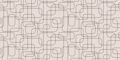 Retro Modernity Personalised Wallpaper