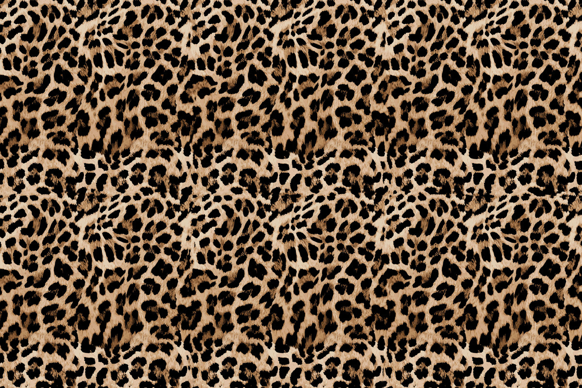 Leopard Personalised Wallpaper