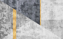 Tapet personalizat modern cu forme abstracte in stil industrial industrial shades