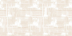 Tapet personalizat Modern cu dungi abstracte in nuante de bej cald si alb - MODERN BEIGE