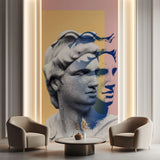 Tapet Personalizat Pop Art & Cartoon cu sculptura de piatra in stil modern artistic - POP ART SCULPTURE