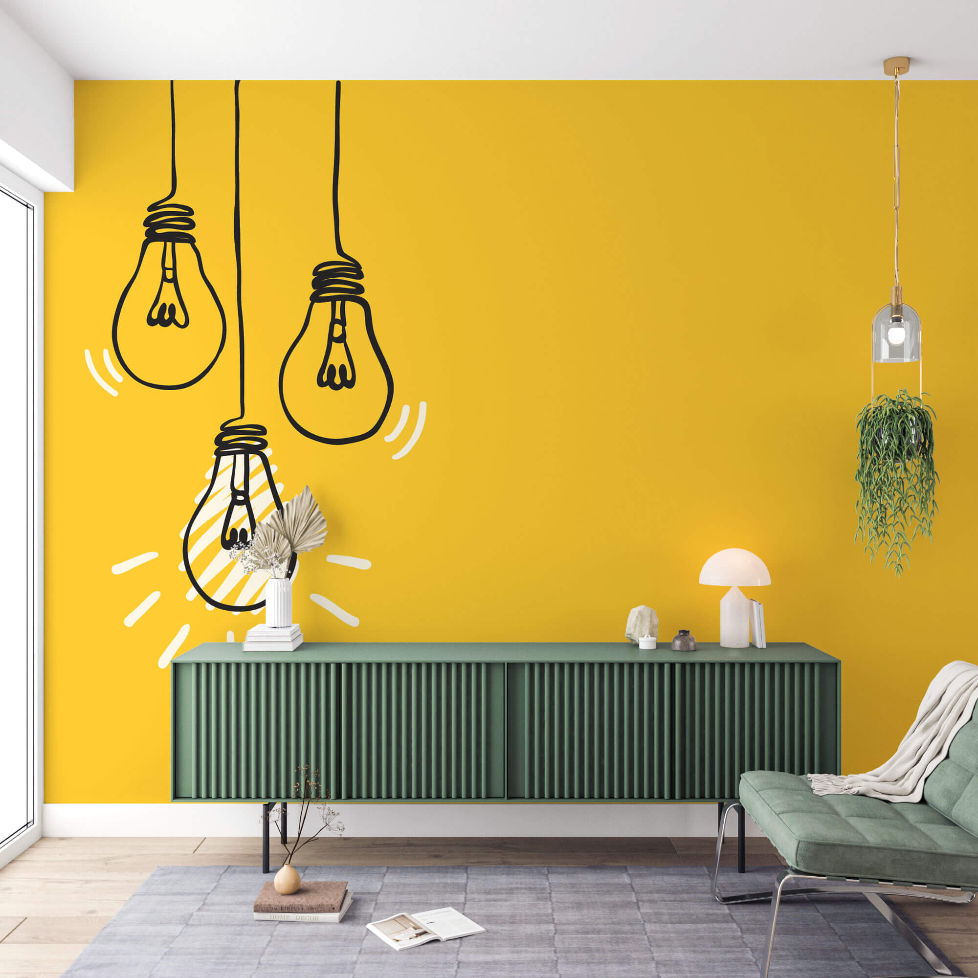 Tapet personalizat - BRIGHT IDEA