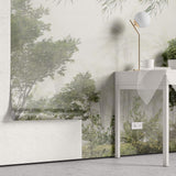 Tapet Personalizat Forest cu padure ploioasa in ceata - TROPICAL FOREST