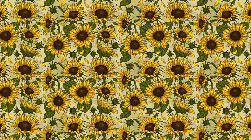 Tapet personalizat - SUNFLOWER FIELD