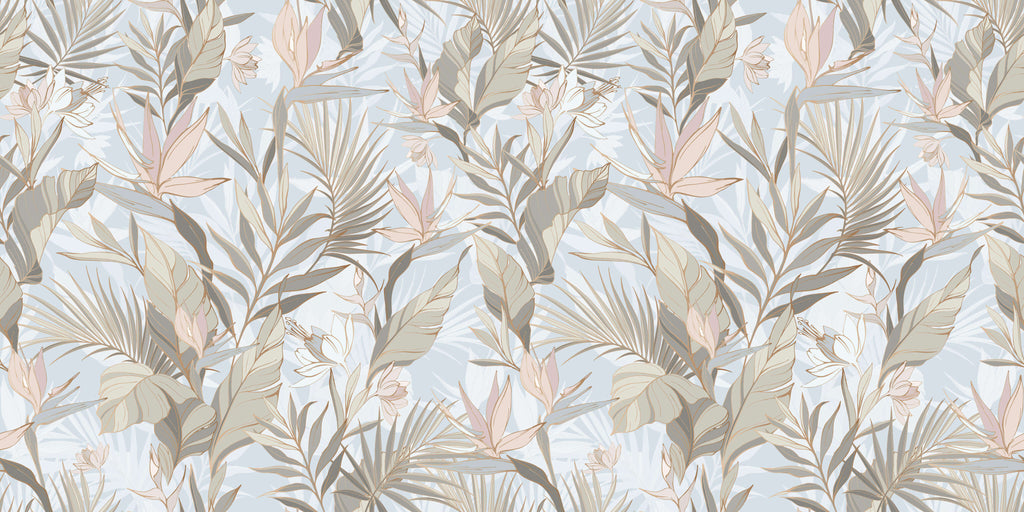 Tapet personalizat - TROPICAL PASTEL