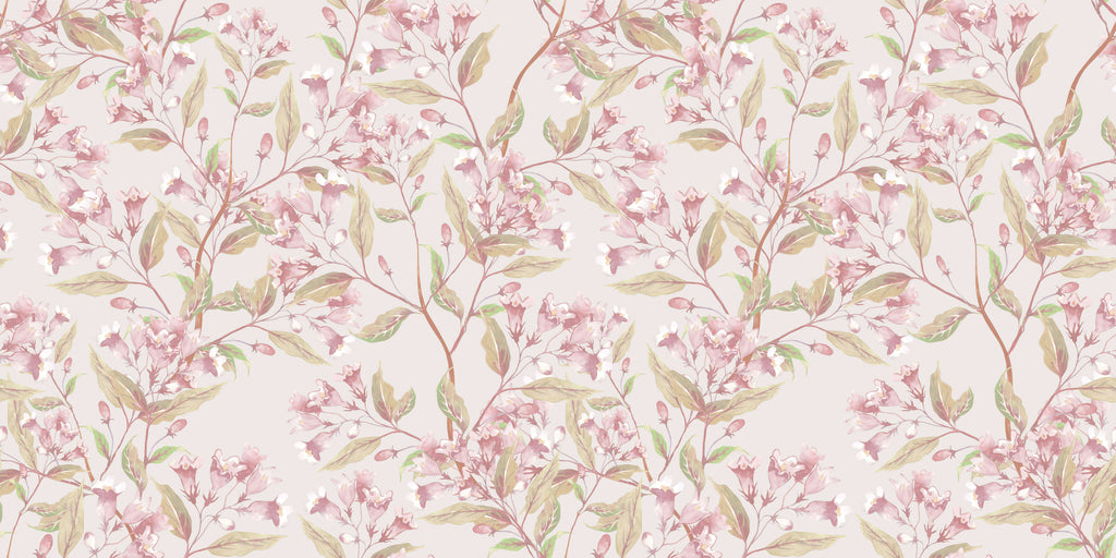 Tapet personalizat - PINK JACARANDA