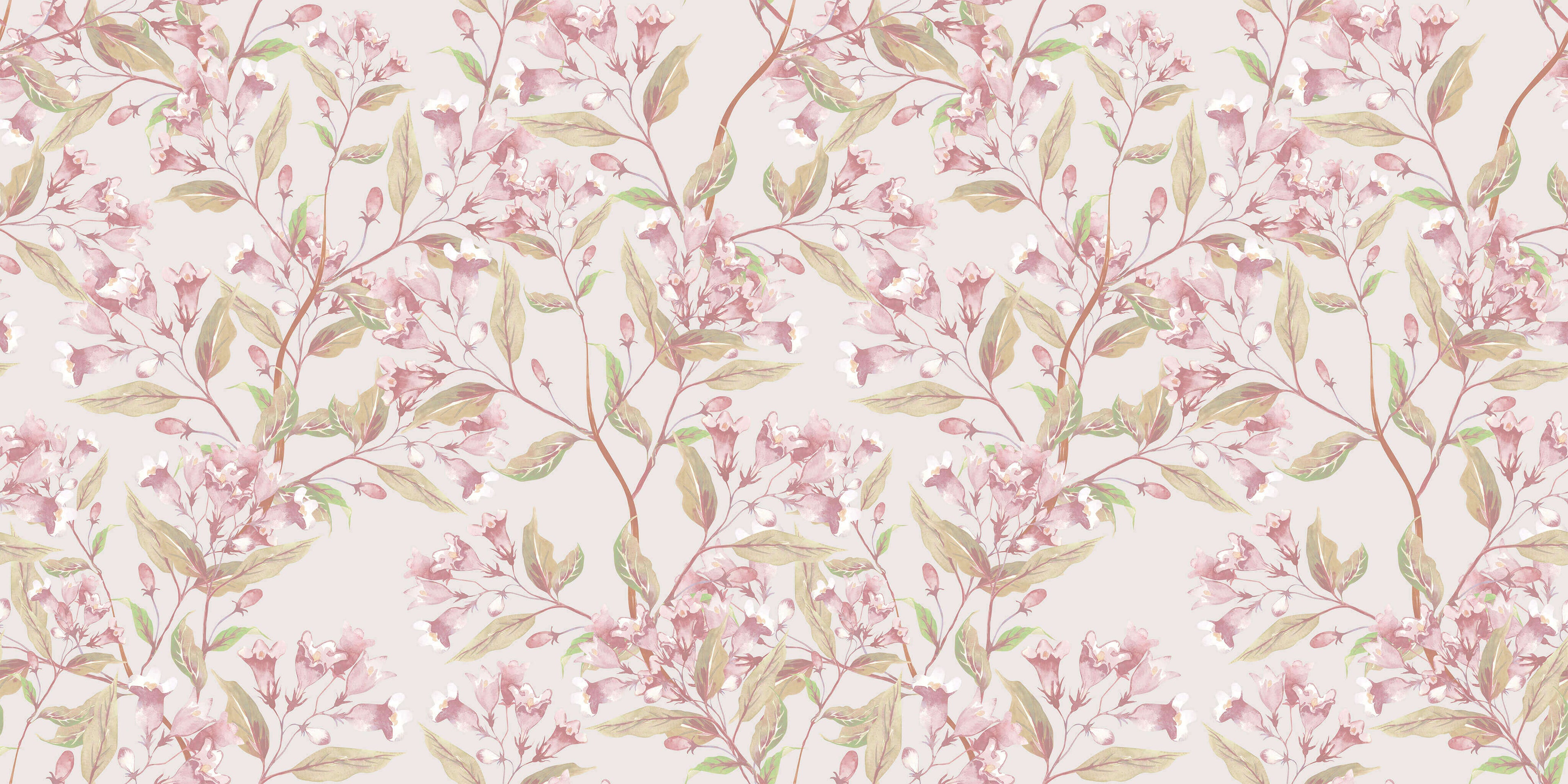 Tapet personalizat - PINK JACARANDA