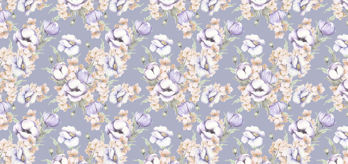 Phacelia Grandiflora Personalised Wallpaper