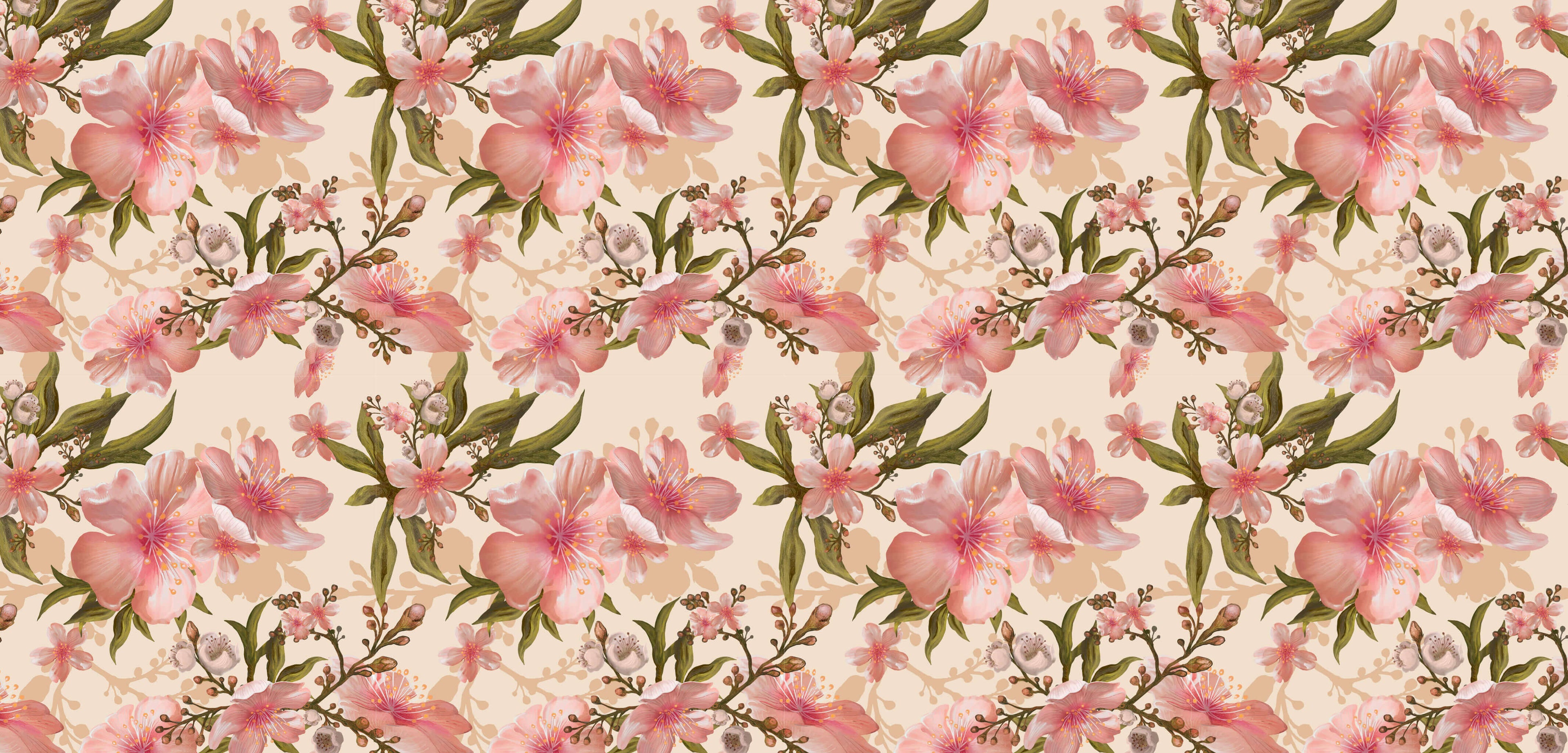 Tapet personalizat - CHERRY TREE BLOSSOM