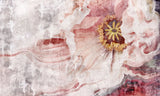 Tapet personalizat floral cu floare de mac rosu red poppy