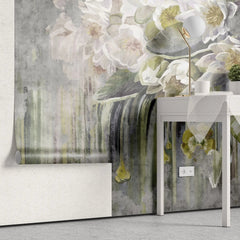 Concrete Lotus Personalised Wallpaper
