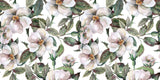 Wild Roses Light Personalised Wallpaper