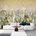 Tapet personalizat floral cu flori de primavara spring valley