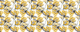 Yellow Magnolia Personalised Wallpaper