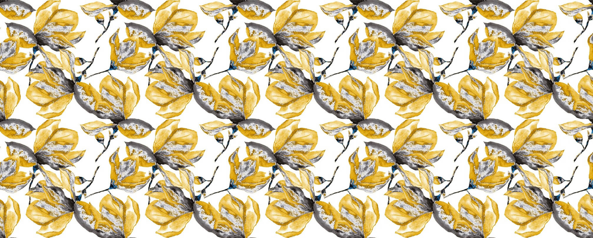 Tapet personalizat - YELLOW MAGNOLIA
