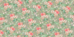 Vibrant Classy Pattern Personalised Wallpaper
