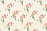 Tapet Personalizat Floral cu buchetele de flori si fluturi - SOFT BOUQUET PATTERN