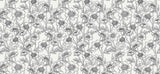 Floral Sketch Book Personalised Wallpaper