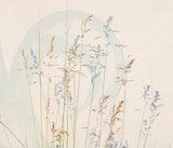 Fototapet Personalizat Floral cu fire de grau si perete decorativ - GRASS PHOTOGRAPHY