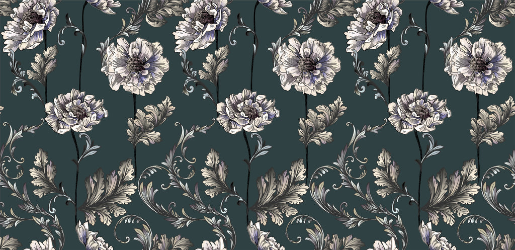 Tapet personalizat - HAND-DRAWN ELEGANCE