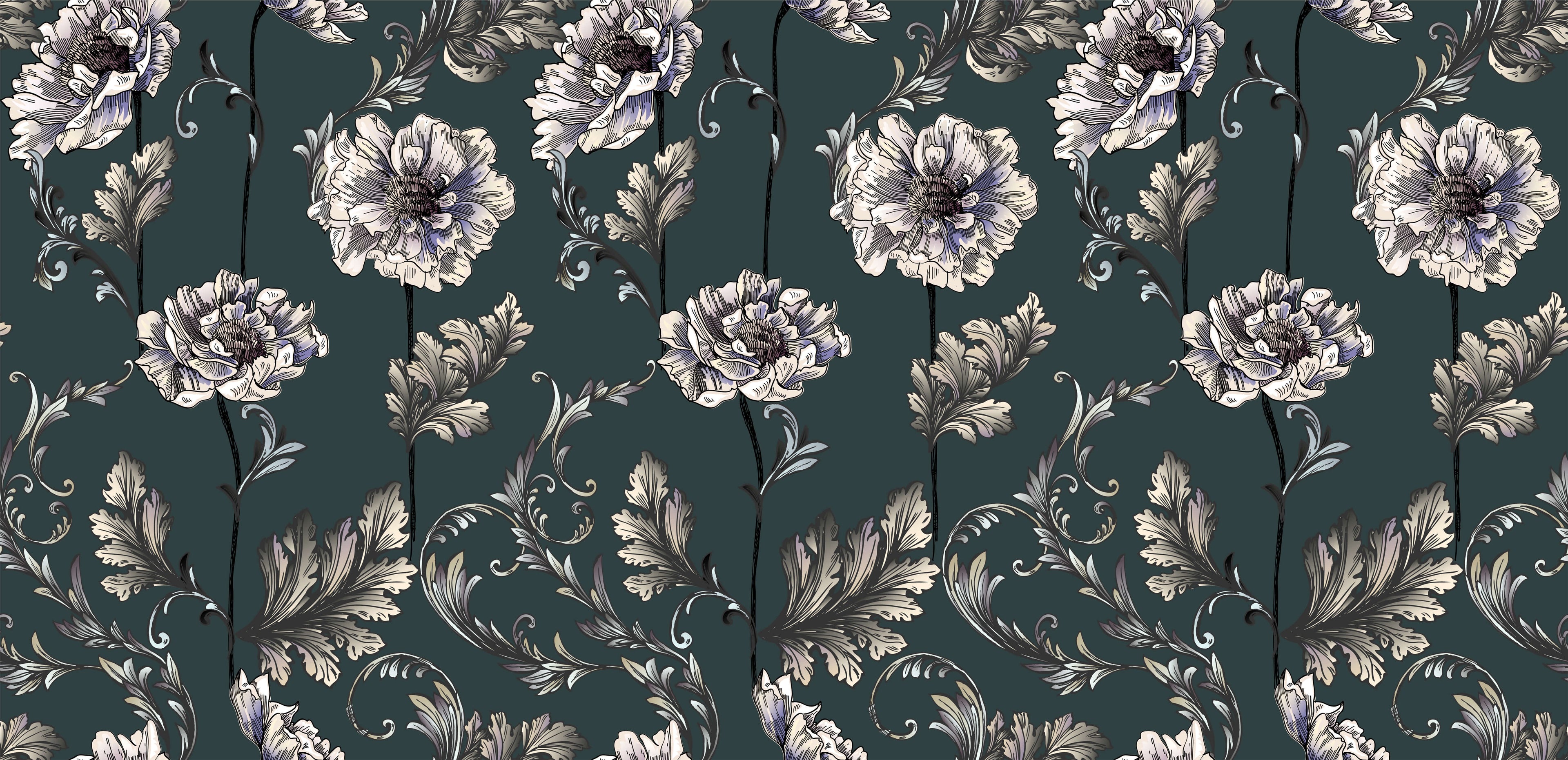 Tapet personalizat - HAND-DRAWN ELEGANCE